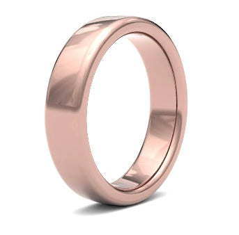 9ct 6mm Heavy Soft Court Wedding Ring (6Ghs-9y)