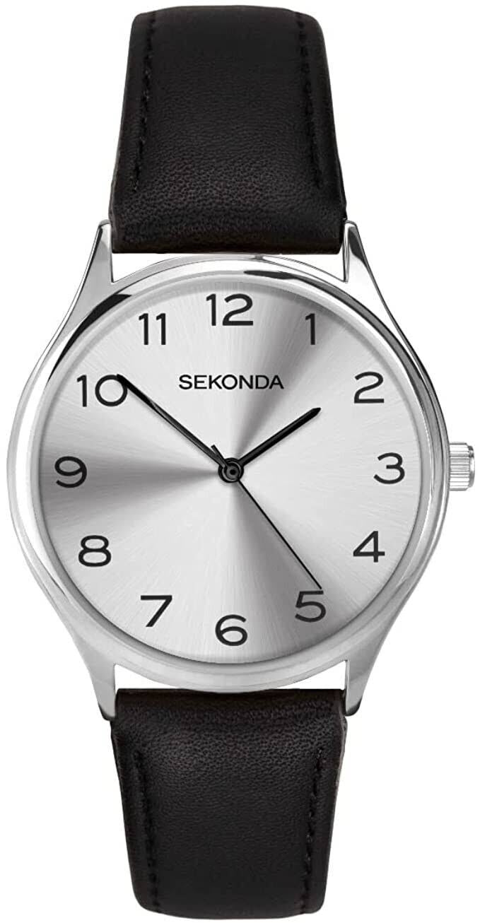 (1851) Sekonda Silver Face Gents Watch