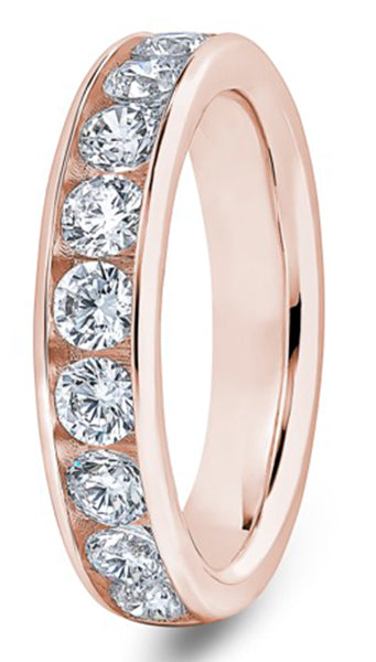 9ct 1.20ct Diamond Channel Set Wedding Ring (RBC-460-040-120)