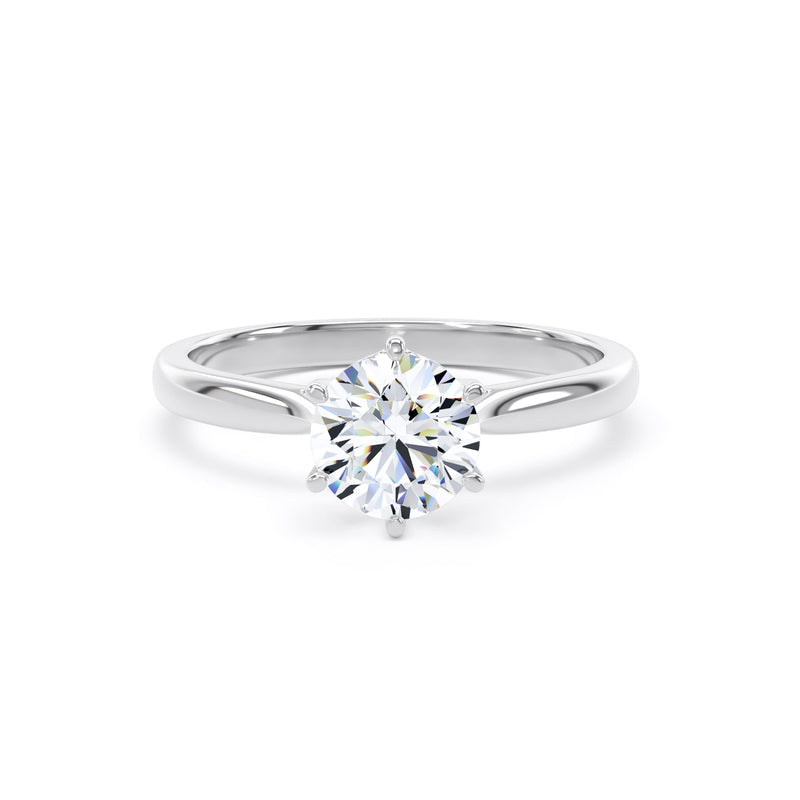 1ct Halo Set Brilliant Lab Grown Diamond Solitaire Ring (Rpp11)
