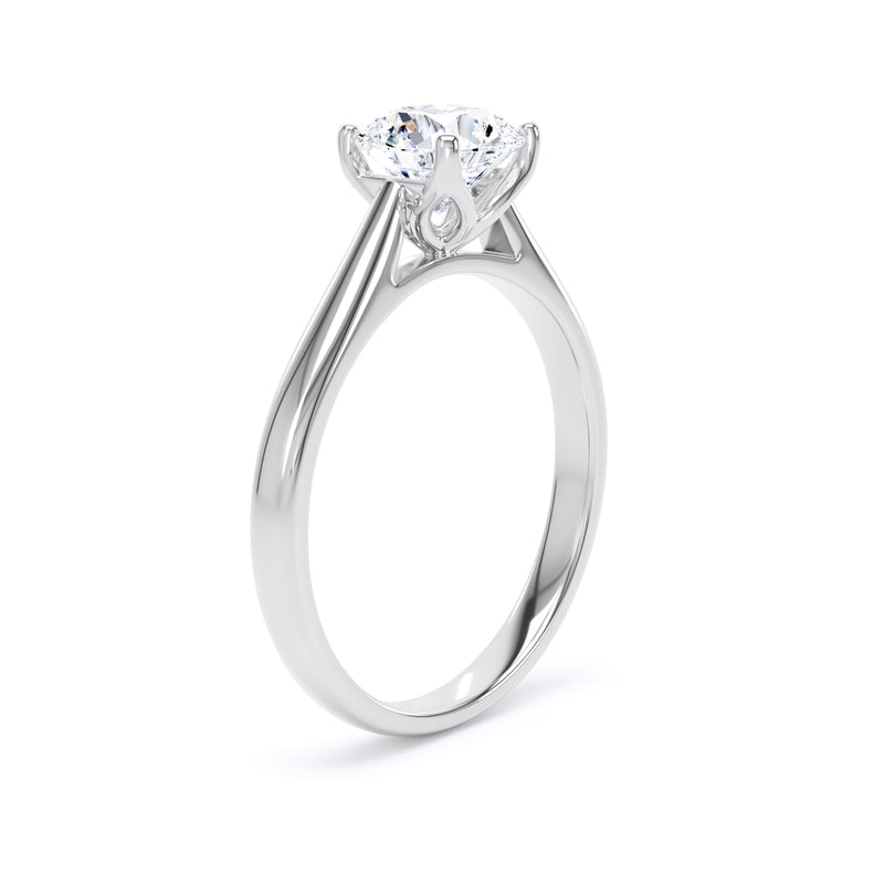 3.00ct Round Lab Grown Diamond Solitaire Ring (Rpp05)