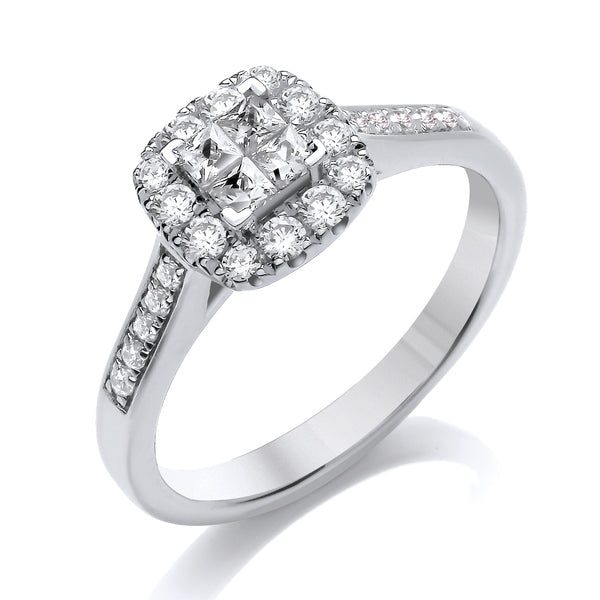 CCG01 Princess Engagement Ring