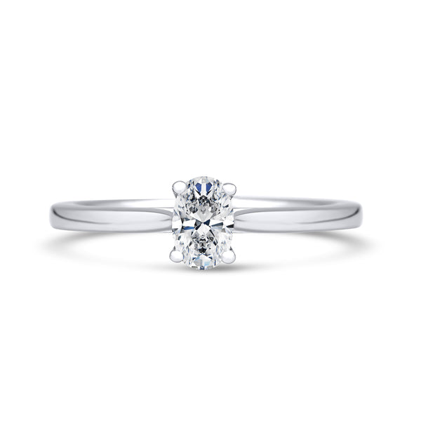 OPP01 Oval Engagement Ring