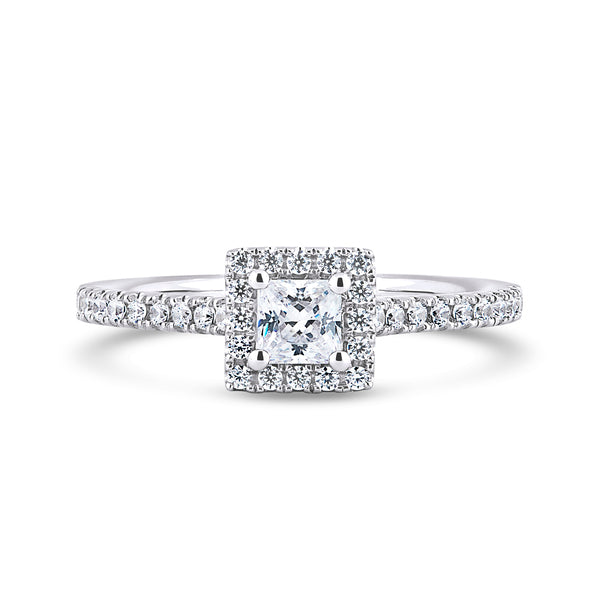 PHW01 Princess Engagement Ring