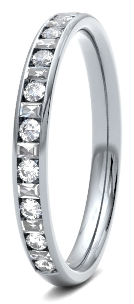 Round Brilliant & Baguette Channel Set (Rbb-270-040-020)