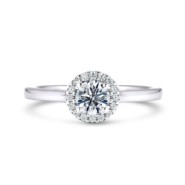 RHP01 Round Engagement Ring