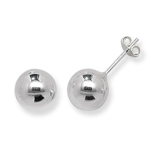 Silver 10mm Ball Studs (G5513)