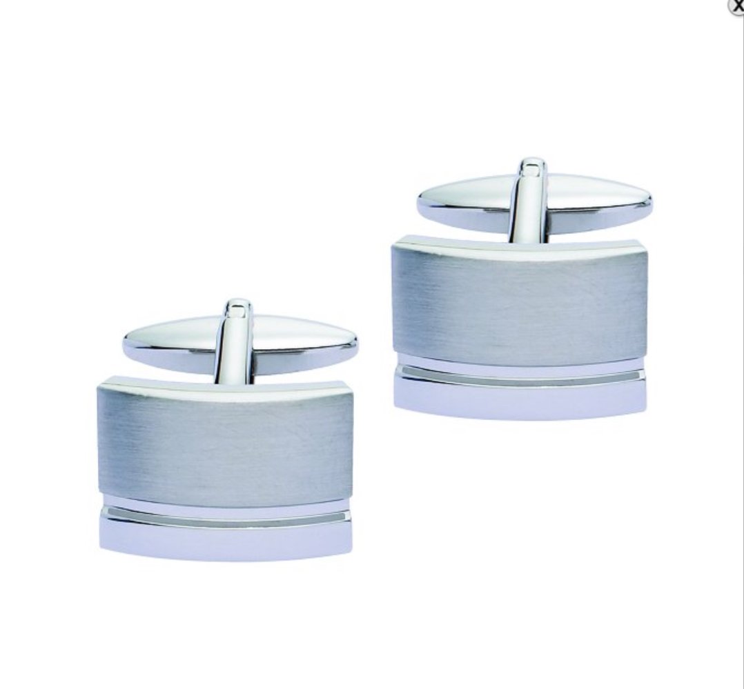 Satin Finish Gents Cufflinks