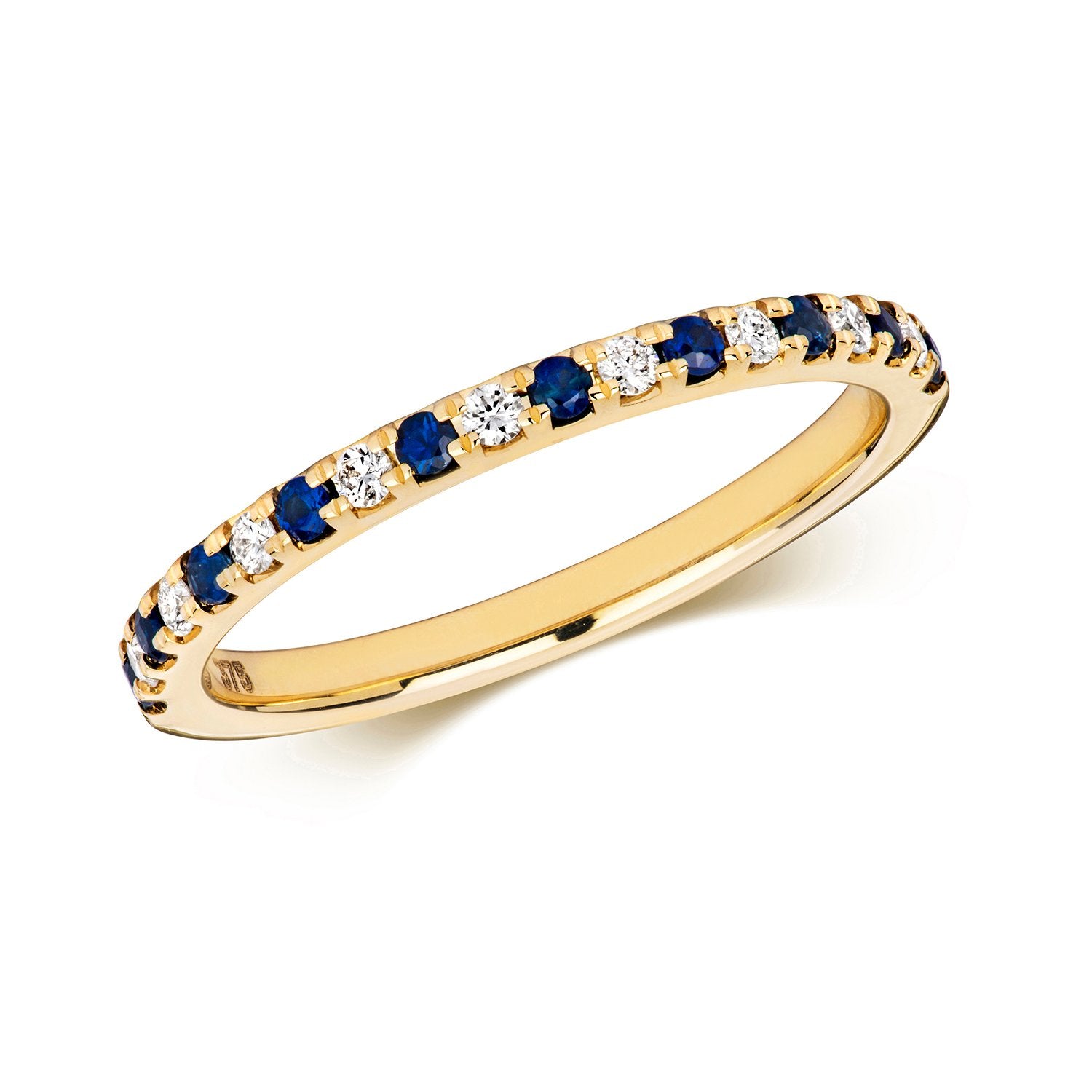 Sapphire & Diamond Eternity Ring (Rd464s)
