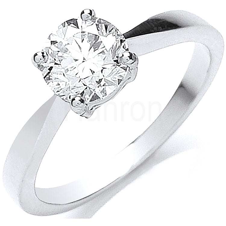 1.54ct Round Diamond Solitaire Ring (G2048)