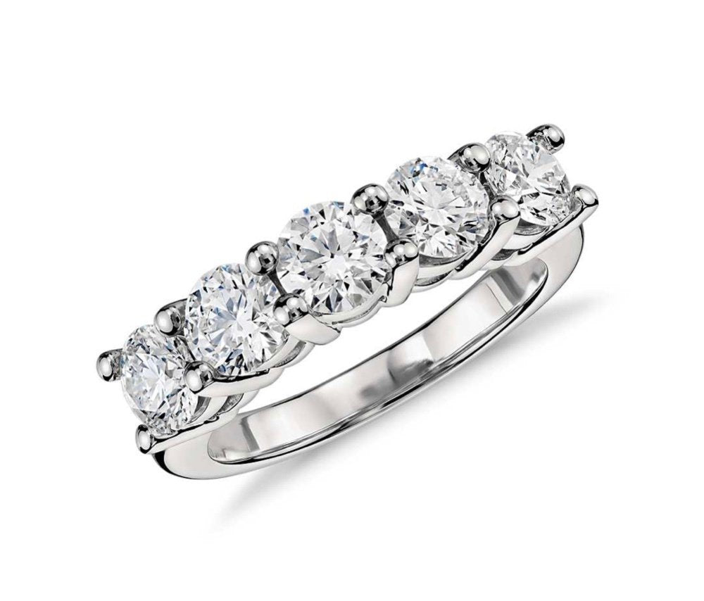 1.92ct Five Stone Diamond Ring