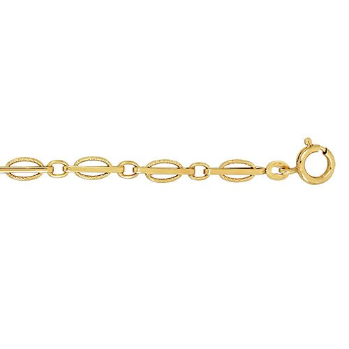 9ct Gold London Bracelet (Br174)