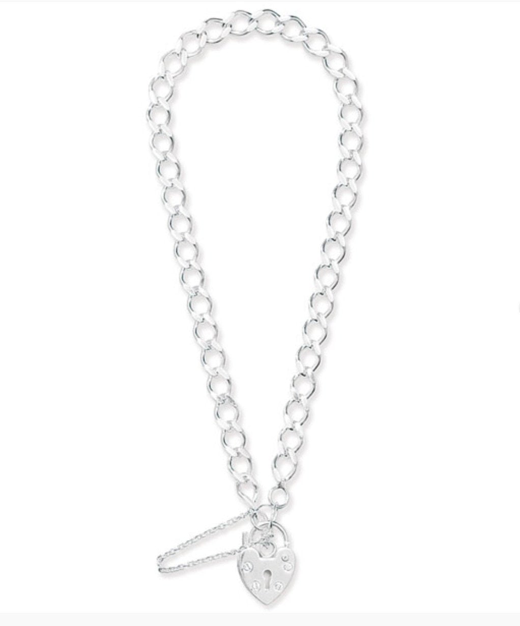 Silver Charm Bracelet (Sbr015b)
