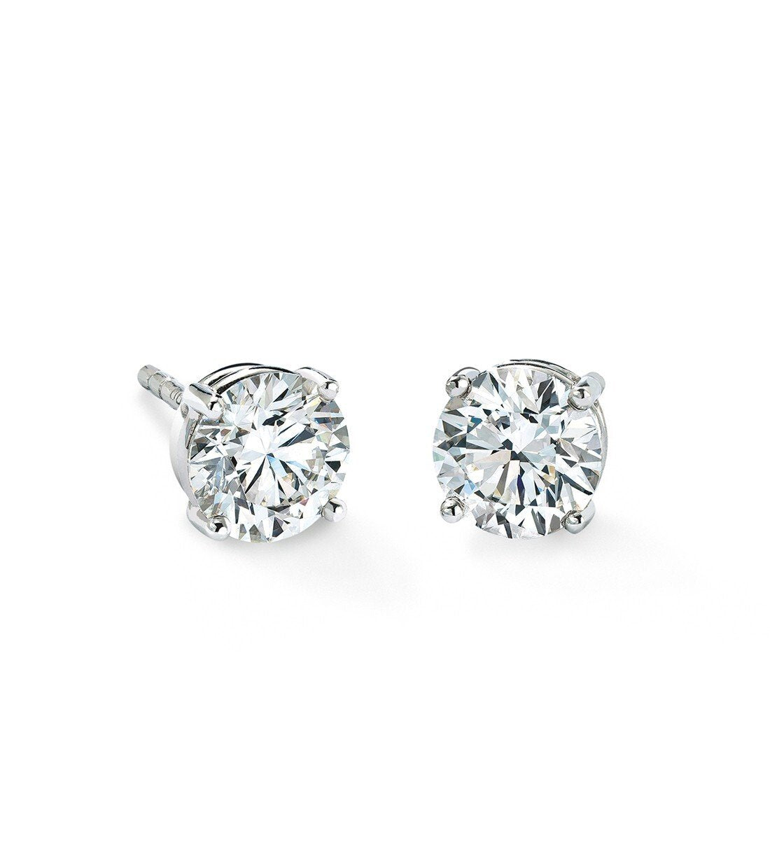 .25ct Brilliant Cut Diamond Solitaire Stud Earrings