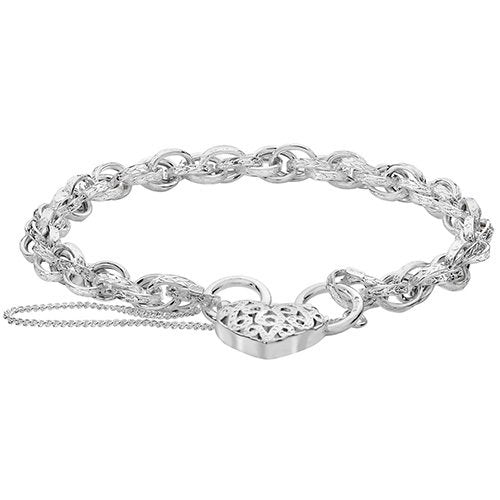 Silver Victorian Bracelet (G2338)
