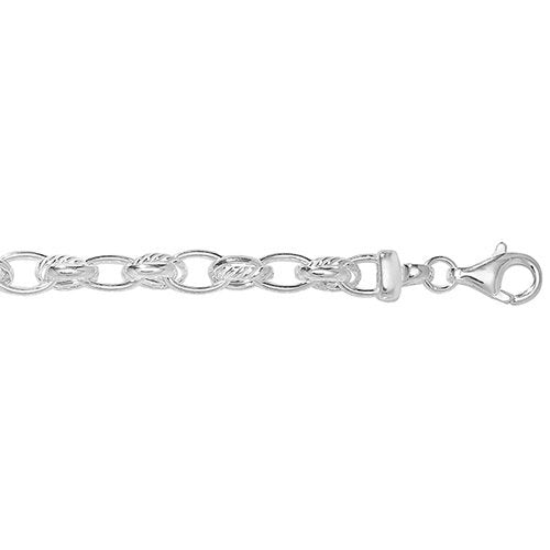 Silver Fancy Bracelet (G2559)