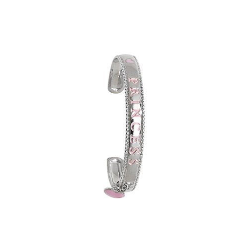 Silver Princess Baby Bangle (G4068)