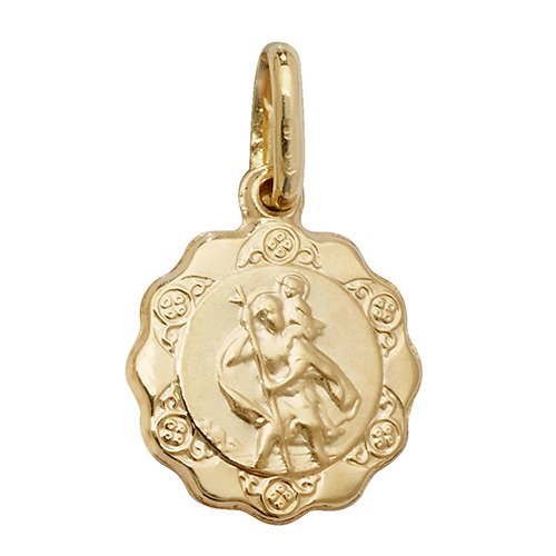 9ct Fancy St Christopher