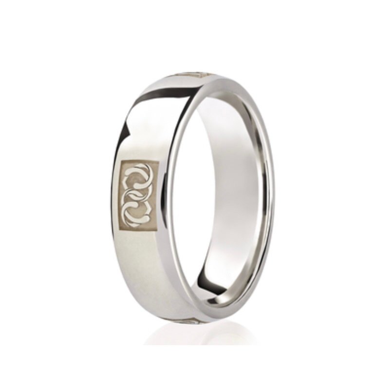 9ct Polished Celtic Traditional Court 6mm Wedding Ring (L112)