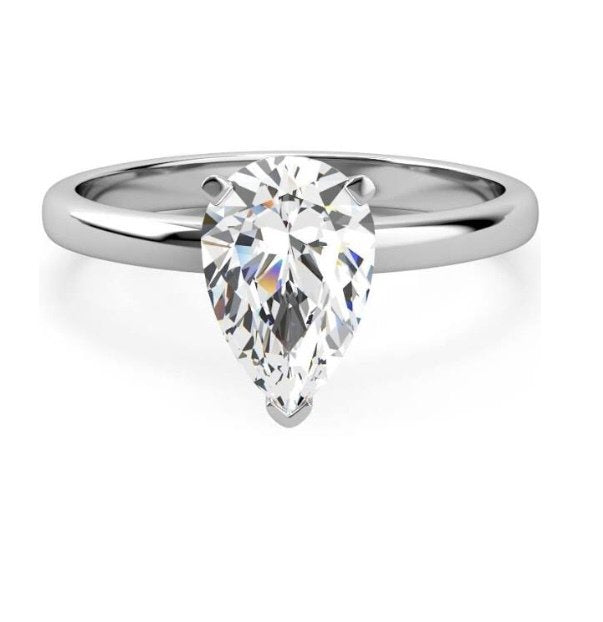 .29ct Pear Shape Diamond Solitaire Ring