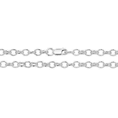 Heavy Silver Belcher Chain (G1079-20)
