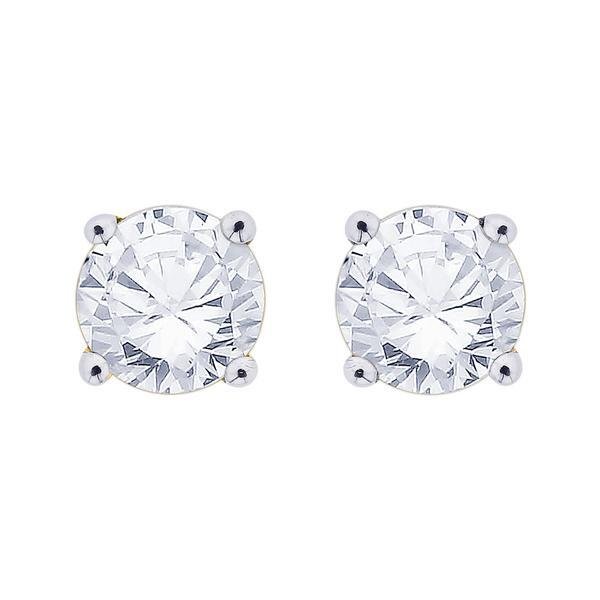 .52ct Brilliant Cut Diamond Solitaire Stud Earrings