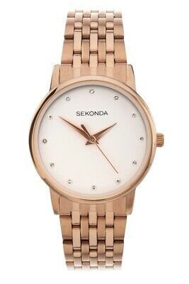 (2435) Sekonda Rose Gold Ladies Sale Watch