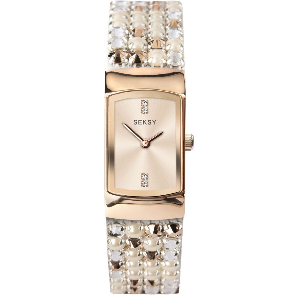 Seksy by sekonda shop rose gold watch