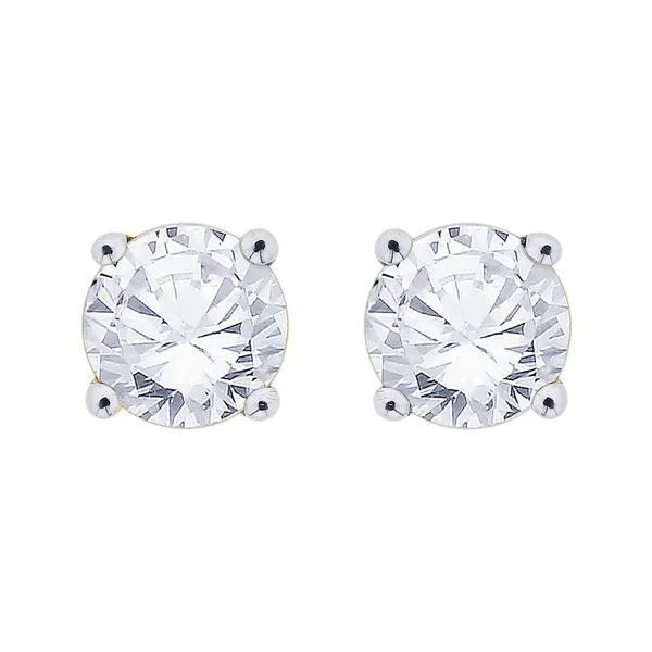 .62ct Brilliant Cut Diamond Solitaire Stud Earrings