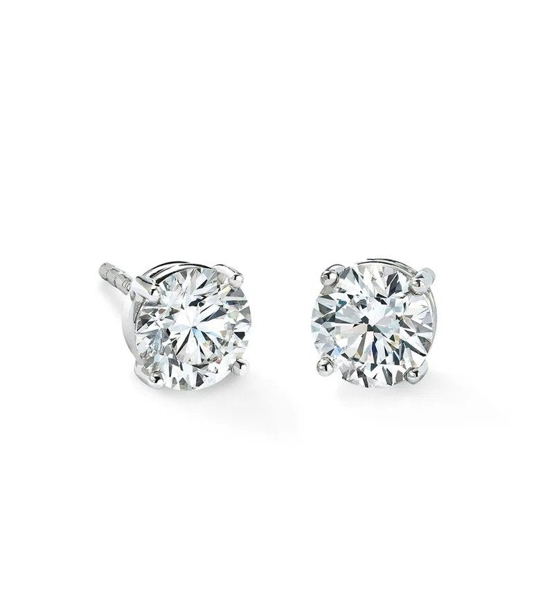 .15ct Brilliant Cut Diamond Solitaire Stud Earrings