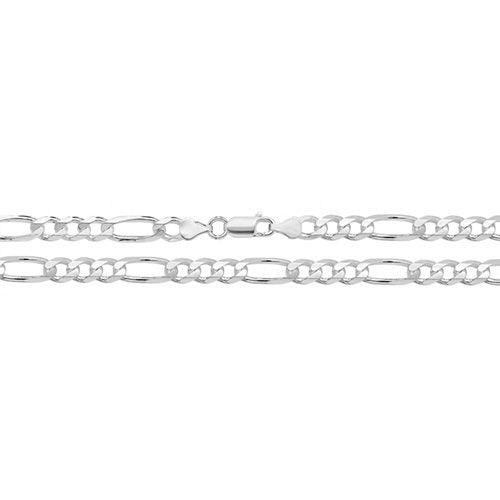 Silver Solid Figaro Chain (G1009-20)