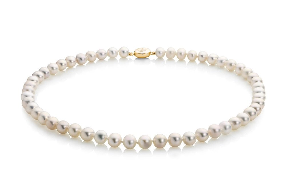 Freshwater 7mm 18” Round Pearl Necklace
