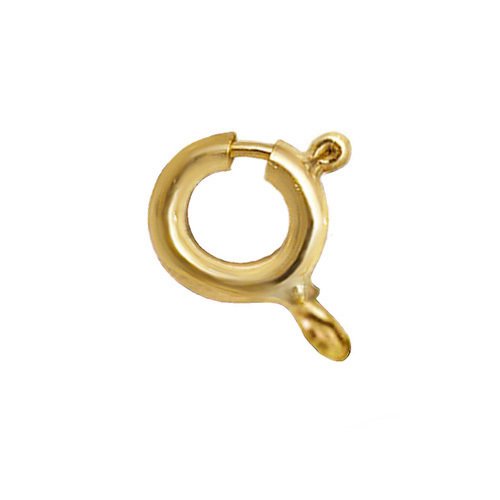 Gold Bolt Ring