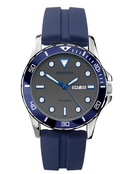 Sekonda gents watch clearance blue