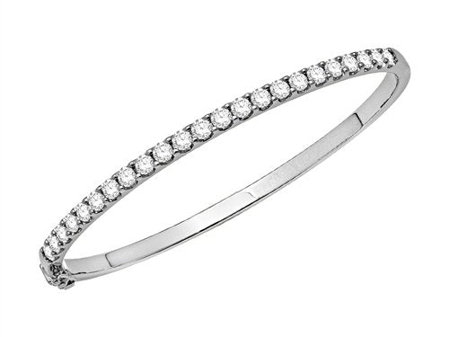 2.13ct Brilliant Cut Diamond Bangle