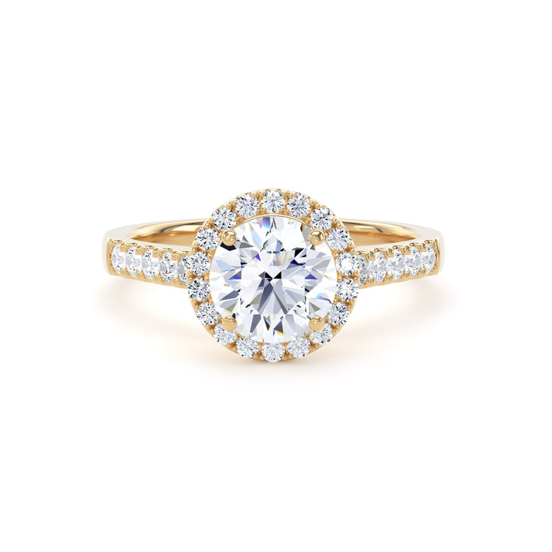 1.30ct Brilliant Cut Lab Grown Diamond Cluster Ring (Rhs01)