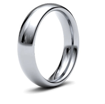 9ct 6mm Heavy Court Wedding Ring (6Ghc-9y)