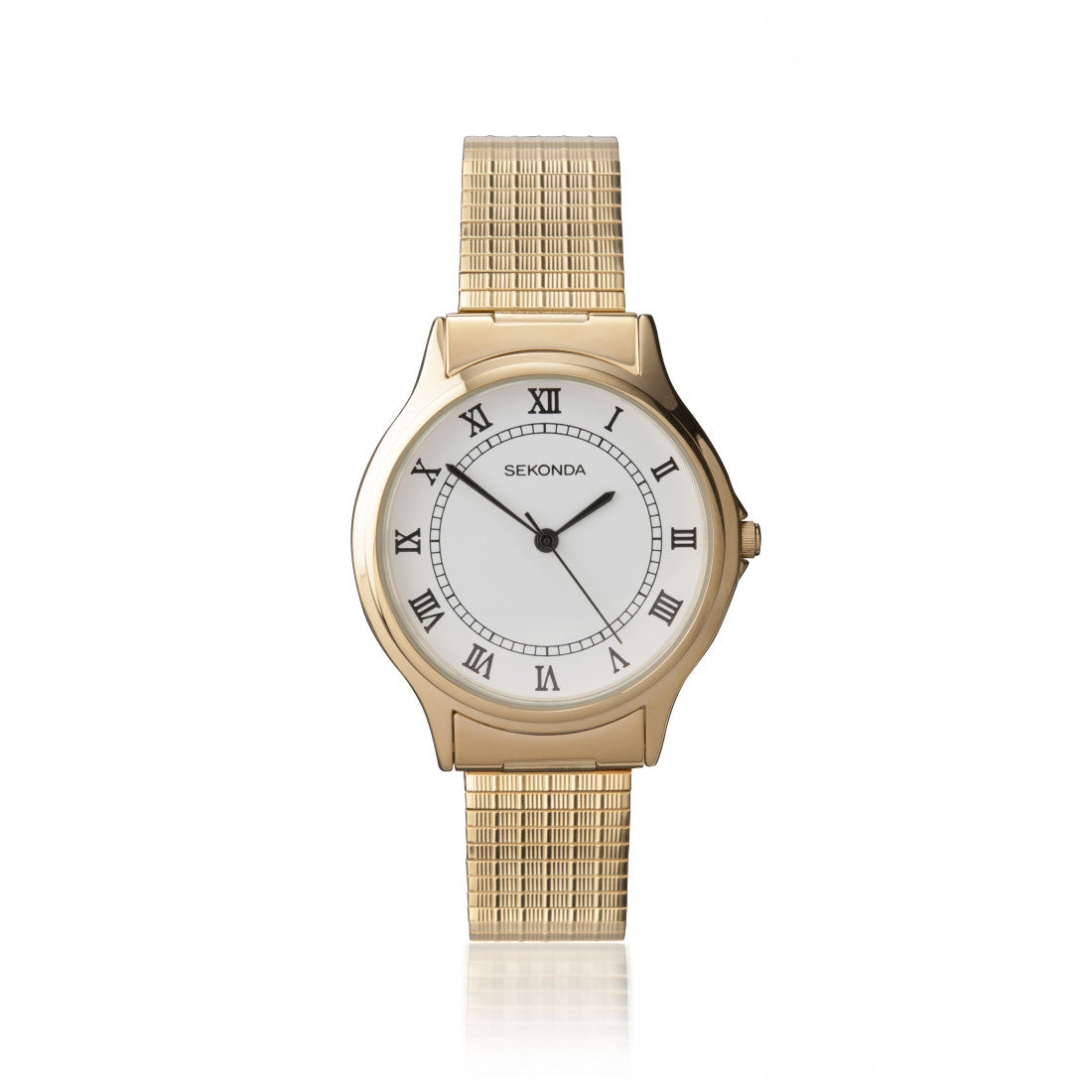 (3021B) Sekonda Gold Plated Expanding Gents Sale Watch
