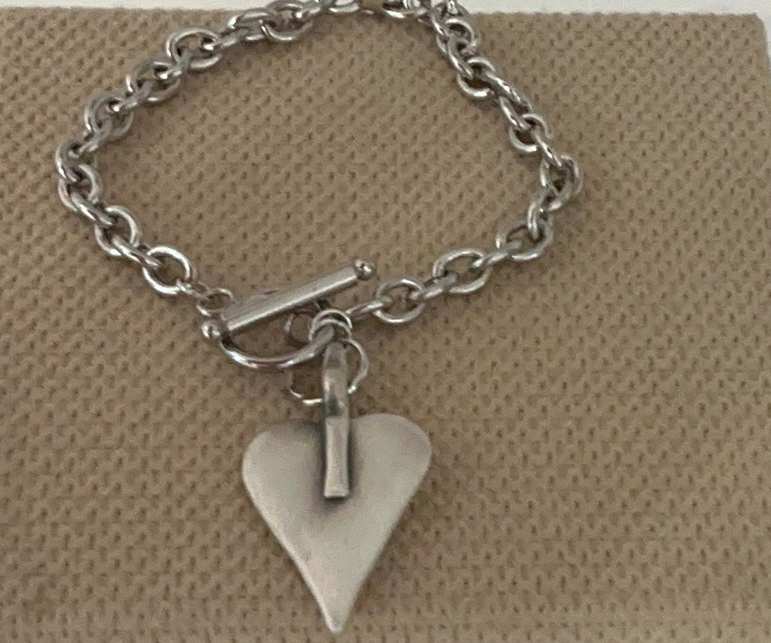 Danon Heart T-bar Bracelet