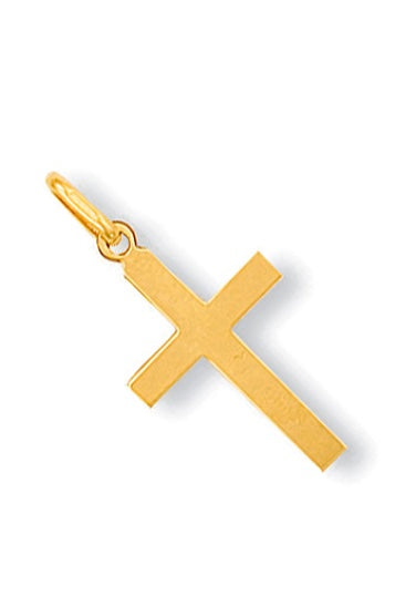 9ct Yellow Gold Small Cross (Cx0002)