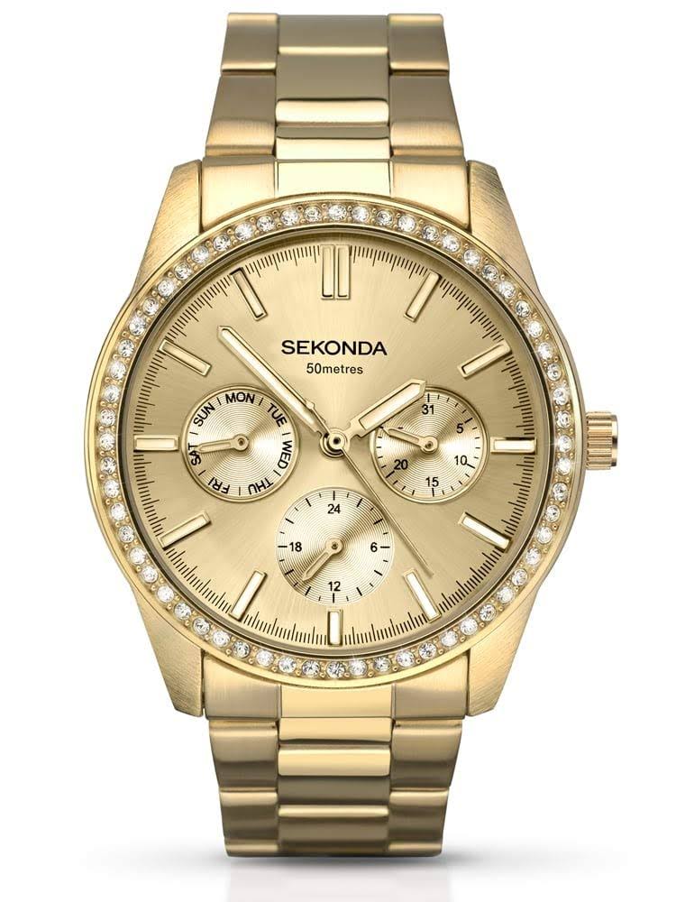 (2188) Sekonda Gold Plated Ladies Watch