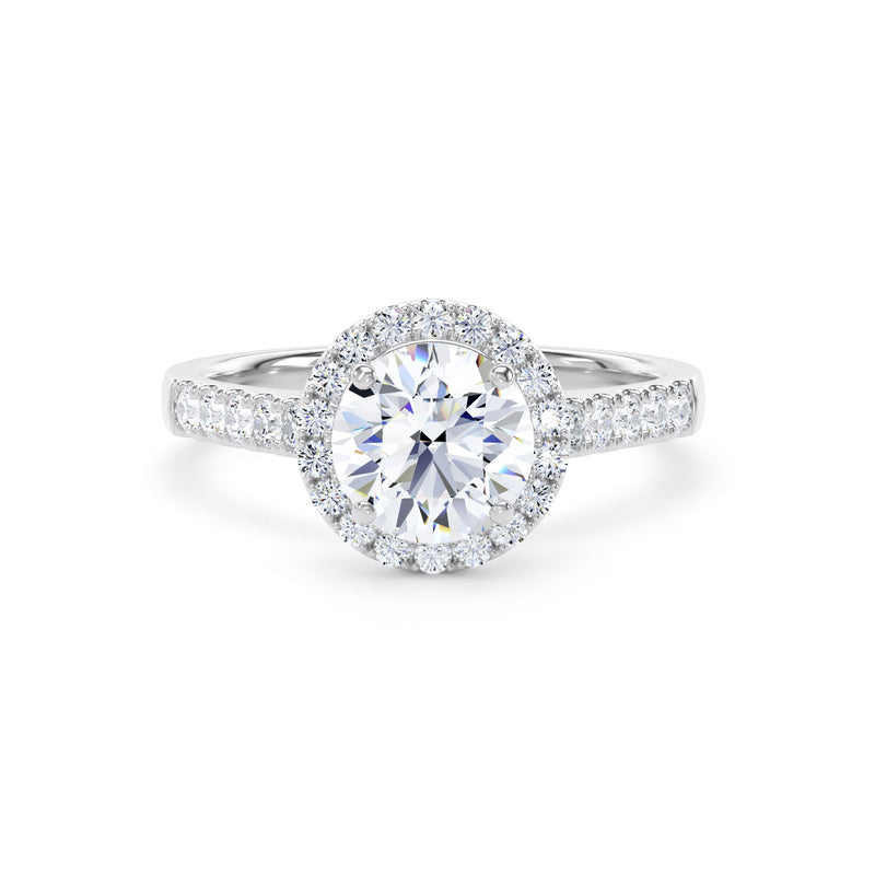 1.30ct Brilliant Cut Lab Grown Diamond Cluster Ring (Rhs01)