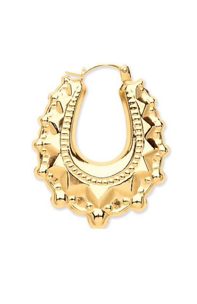 9ct Creole Earrings (Er1545)