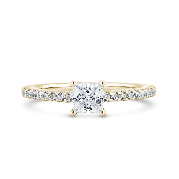 1.64ct Princess Cut Lab Grown Diamond Solitaire Ring (Psw01)
