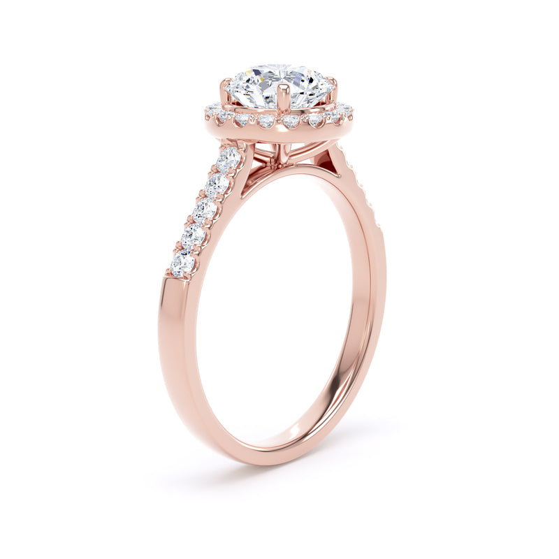 1.30ct Brilliant Cut Lab Grown Diamond Cluster Ring (Rhs01)