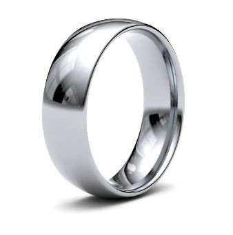 9ct 8mm Light Court Wedding Ring (8Glc-9y)