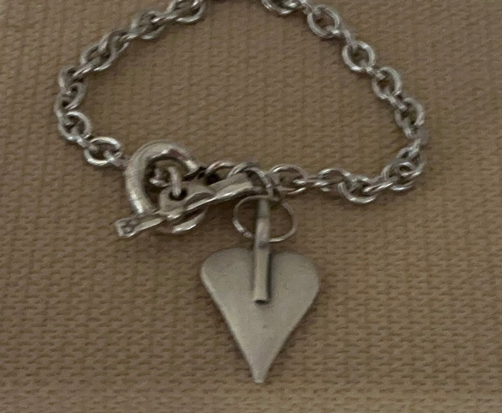 Danon Heart T-bar Bracelet