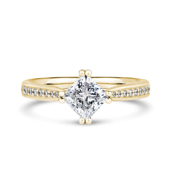 1.15ct Princess Cut Lab Grown Diamond Ring (Psg03)