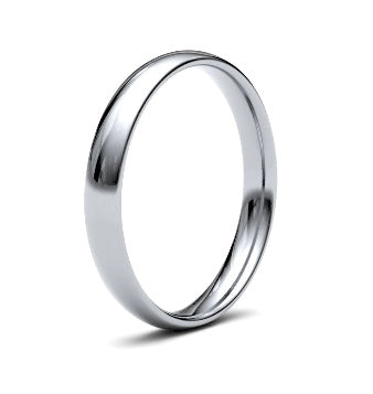 9ct 3mm Light Court Wedding Ring (3Llc-9y)