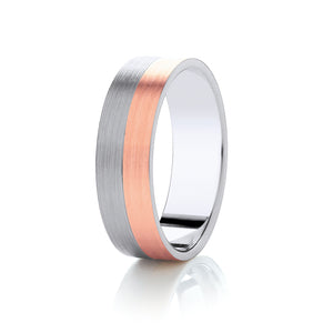 Two Colour Wedding Ring (M55)